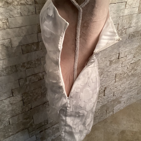 DO+BE White One-Shoulder Mini Dress - Picture 10 of 12